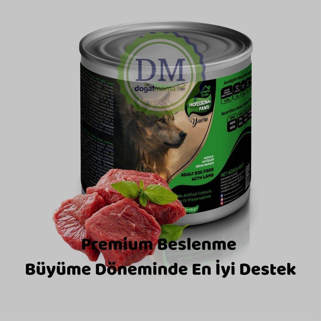 Professional Paws Kuzu Etli Yavru Köpek Konservesi (24 adet)